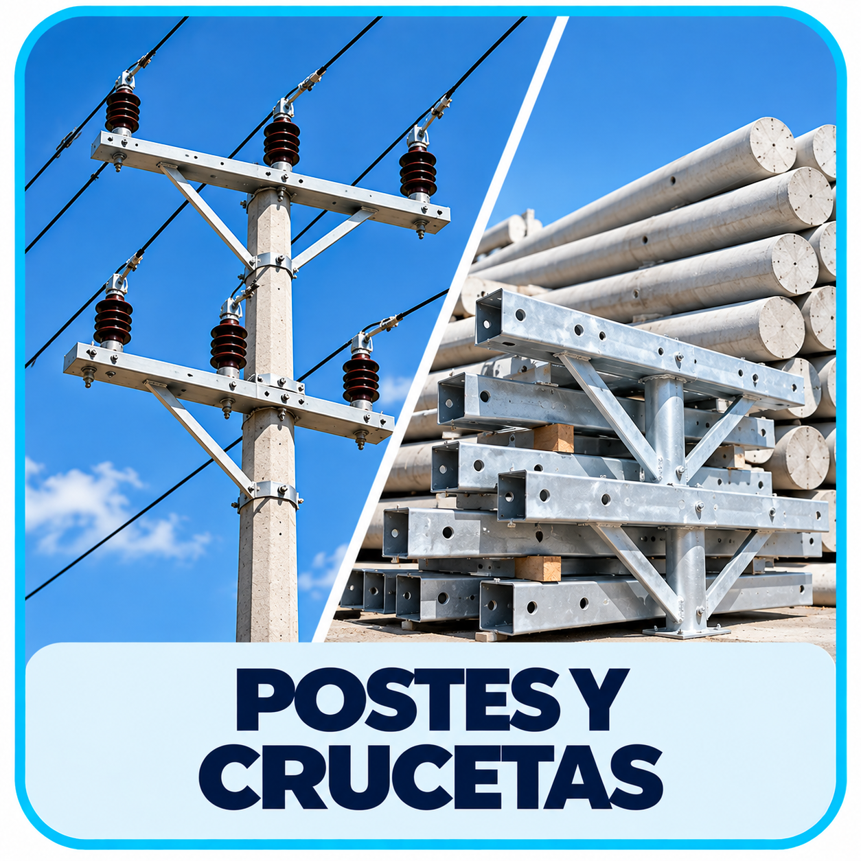 POSTES Y CRUCETAS