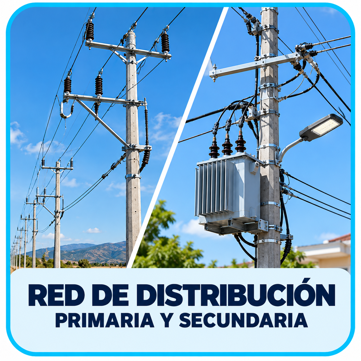 RED DE DITRIBUCION PRIMARIA Y SECUNDARIA